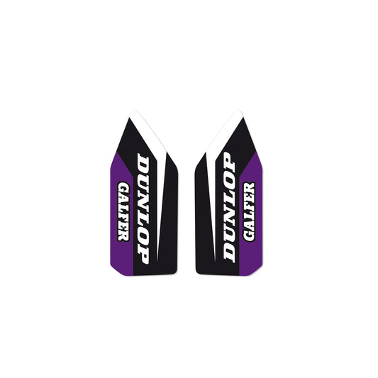 17-25 KXF250 16-25 KXF450 DREAM 5 FORK DECALS, BLACKBIRD 5431AB