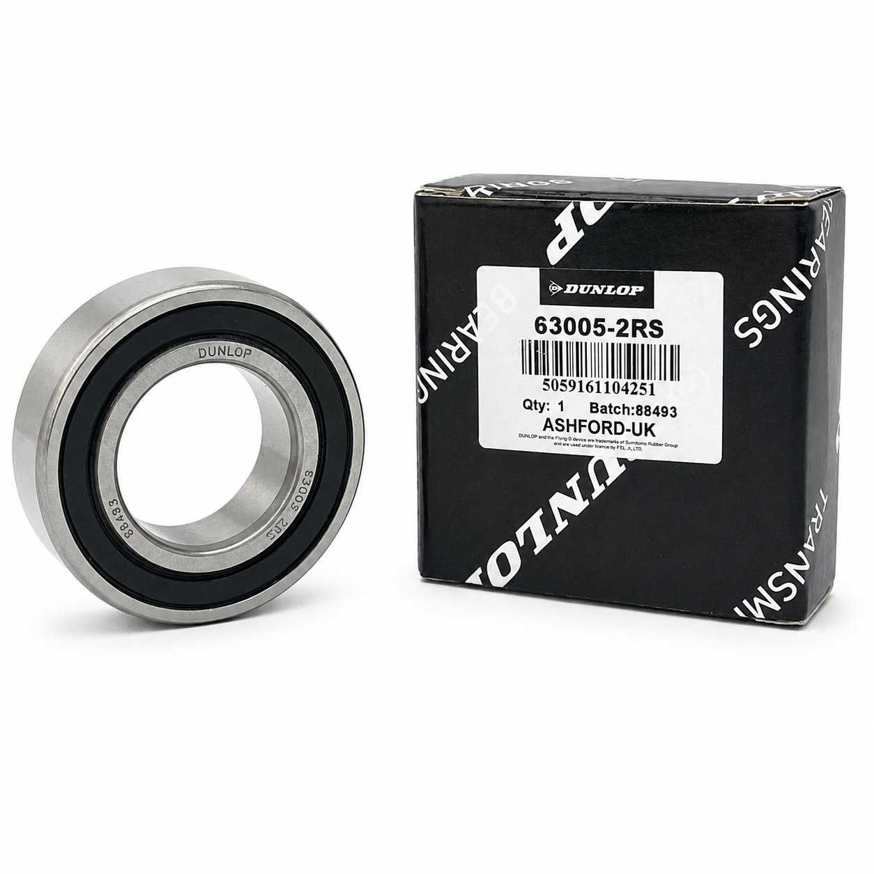 BEARING 63005 2RS DIRT RACING 25x47x16 SIZE SEALED EACH