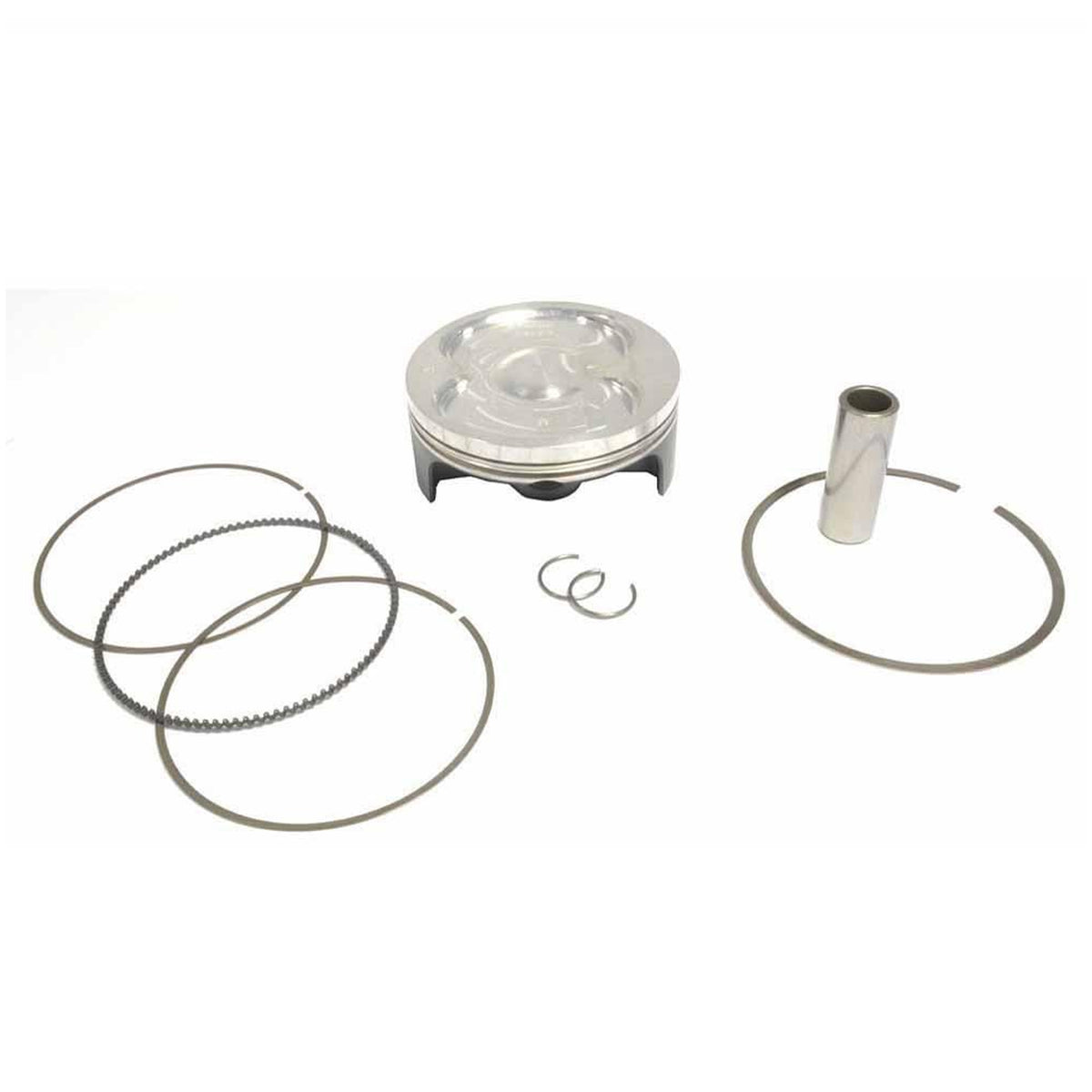 PISTON KIT 83MM KAW KX 250/SUZ RM 250 04-08, ATHENA S5F08300003A 290CC BIG BORE