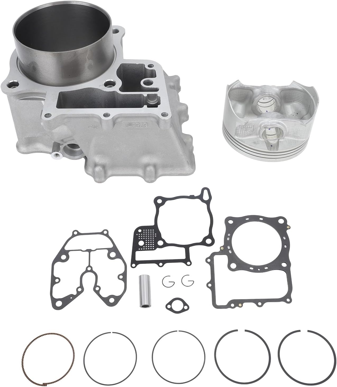 CYLINDER KIT 06-22 HONDA TRX680 MUV SXS700 PIONEER RINCON 12100-HN8-A60 13010-HN8-A61 14-21