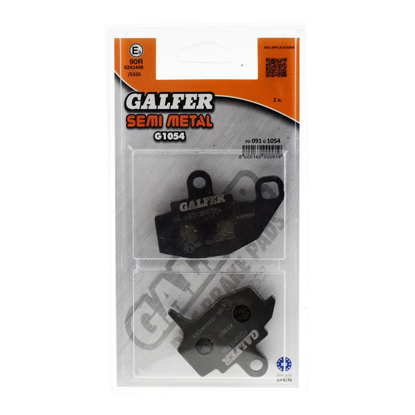 Galfer Brake Pad FD091