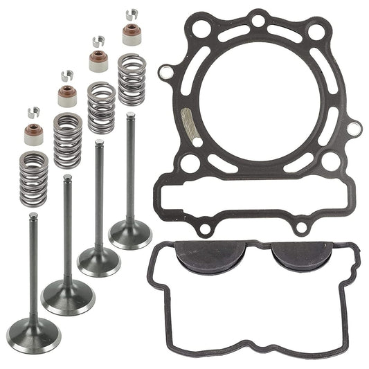Not available at this time  ............... Valve Intake Exhaust Cylinder Springs Head Gasket Kit Kawasaki KX250F 2009-2016