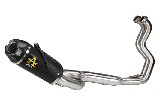 Arrow Works nichrom "Dark" full system with carby end cap Suzuki GSX-8R 2023–2024 71979PKN manufacturer product photograph