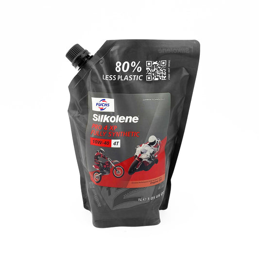 1LT BAG PRO-4 XP 10/40wt SILKOLENE, SILKOLENE 602090348, BOX = 10