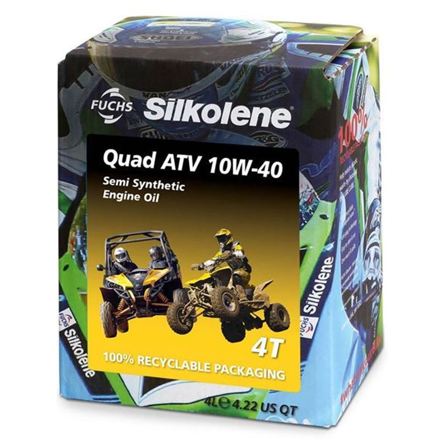4LT QUAD ATV 10/40wt SILKOLENE, 601451867, 602013767