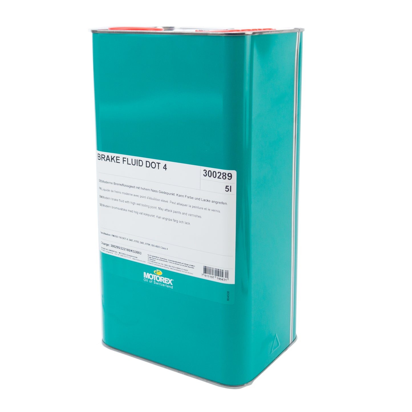 5LT DOT 4 B/FLUID DOT4, MOTOREX 7300223,  4