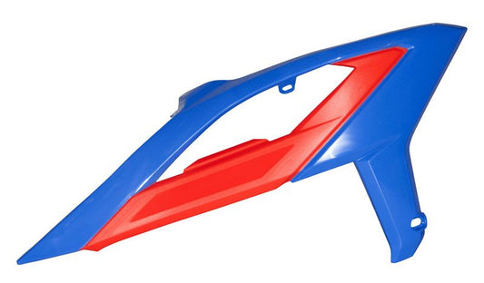 RADIATOR SCOOPS 2023-24 BETA BLUE/RED, RTECH R-CVBETBLRS23