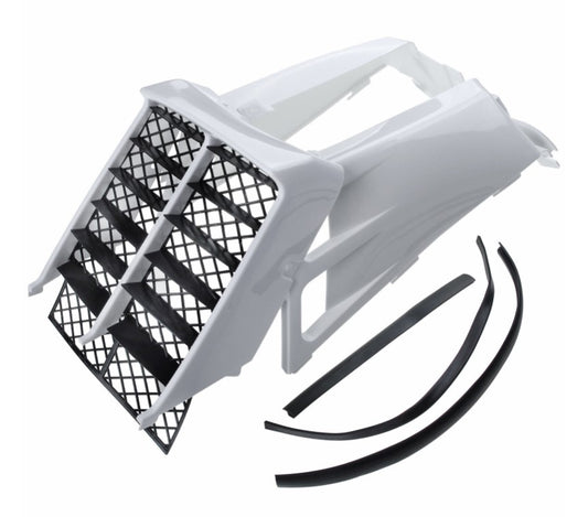 TANK SIDE COVERS & RADIATOR SHROUDS WHITE KIT YAMAHA BANSHEE YFZ350 1987-2006 2GU-21711-A0-00