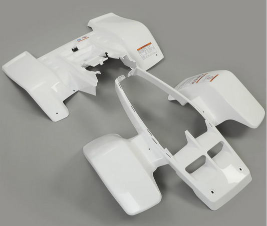 PLASTIC BODY SET WHITE YAMAHA BANSHEE YFZ 350 1987-2006 2GU-W2151-B1-00 2GU-W2161-B1-00