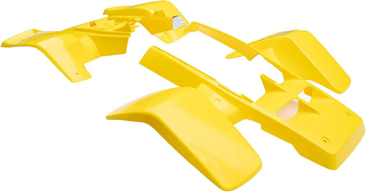 PLASTIC BODY SET YELLOW YAMAHA BANSHEE YFZ 350 1987-2006 2GU-W2151-81-00 2GU-W2151-80-00