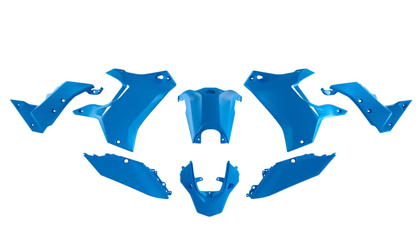 PLASTIC KIT YAMAHA T7 19-24, LIGHT BLUE, RTECH R-KITT70-GBL-024
