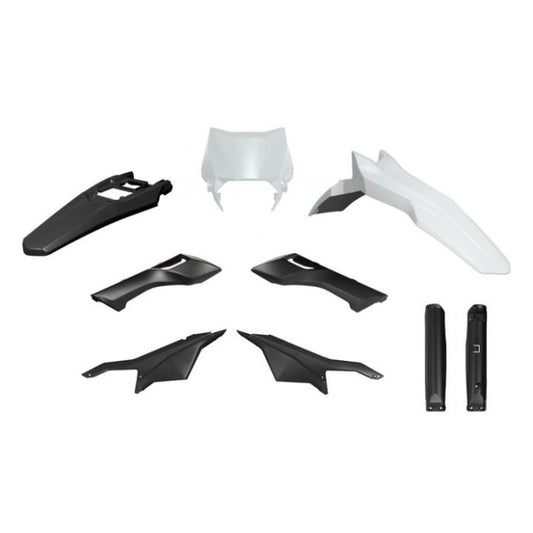 Surron Ultra Bee Plastic Kit / Body Set – Whitte & Black – 2023–2024