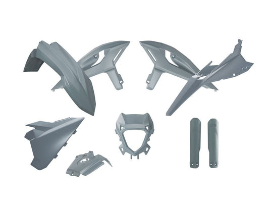 PLASTIC KIT BETA RR X-PRO RACE 2025-2026, R-TECH R-KITBET-GR0-225 7 PCS QUANTUM GREY