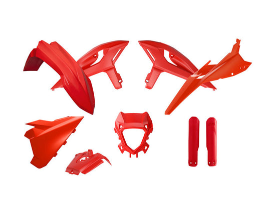 PLASTIC KIT BETA RR X-PRO RACE 2025-2026, R-TECH R-KITBET-RSB-225 7 PCS RED