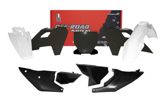 Husqvarna TC FC TX FX Plastic Kit / Body Set Black and white  – 2023–2024
