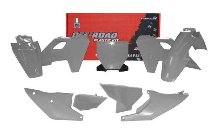 Husqvarna TC / TX / FC / FX Plastic Kit / Body Set – Grey – 2023–2024