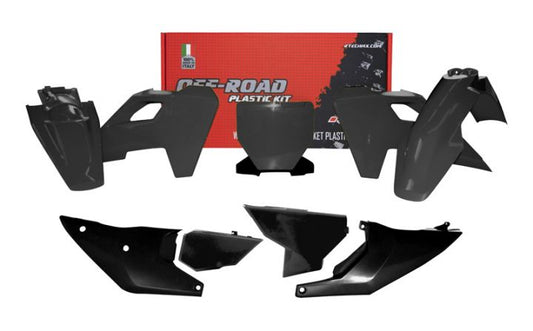 Husqvarna TC / FC / TX / FX Plastic Kit / Body Set – Black – 2023–2024