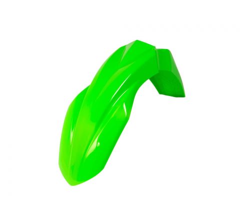 FRONT FENDER 2016-24 KX450, NEON GREEN RTECH R-PAKXFVF9916