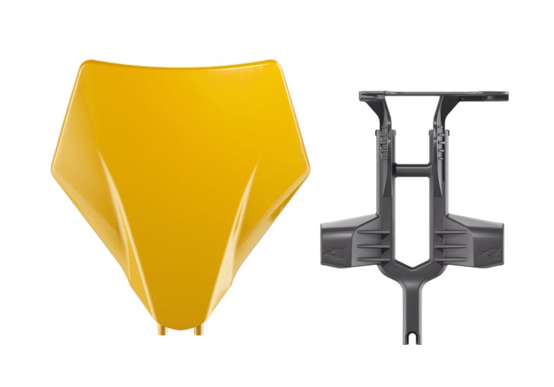 FRONT PLATE TALARIA STING 4000 R-TECH YELLOW R-TBTALGI0024