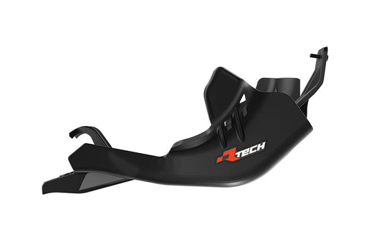 PLASTIC SKID PLATE BLACK, BETA RR 250/300 2025, RTECH R-PMBETNR3025, PLASTIC ENGINE COVER