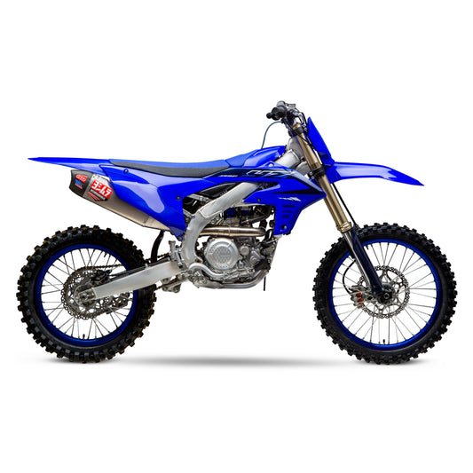 Yoshimura RS-12 Full Exhaust System (Stainless Steel/Aluminium/Carbon Cap) Yamaha YZ450F 2023
