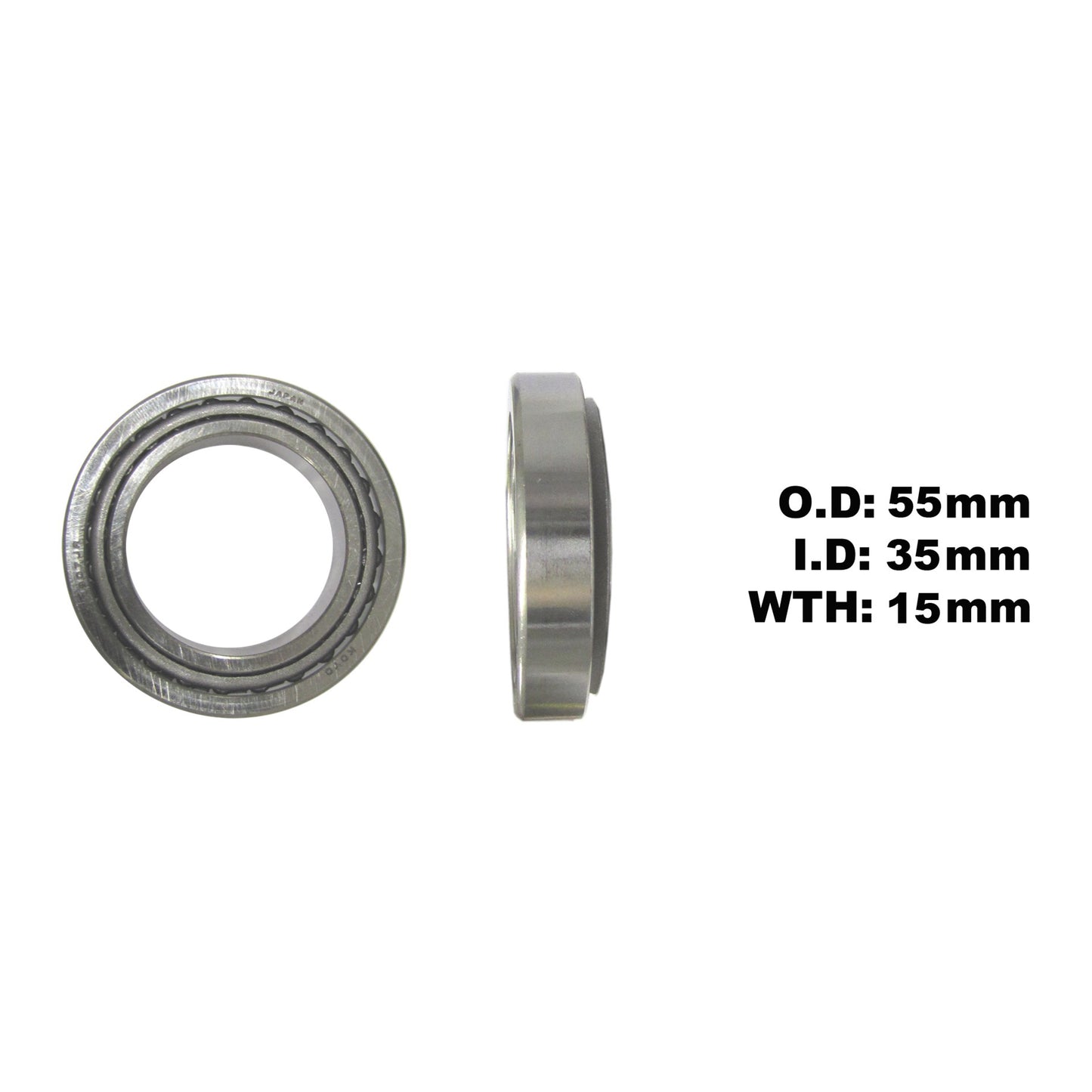 Koyo by JTEKT Steering Taper Bearing 35 x 55 x 14