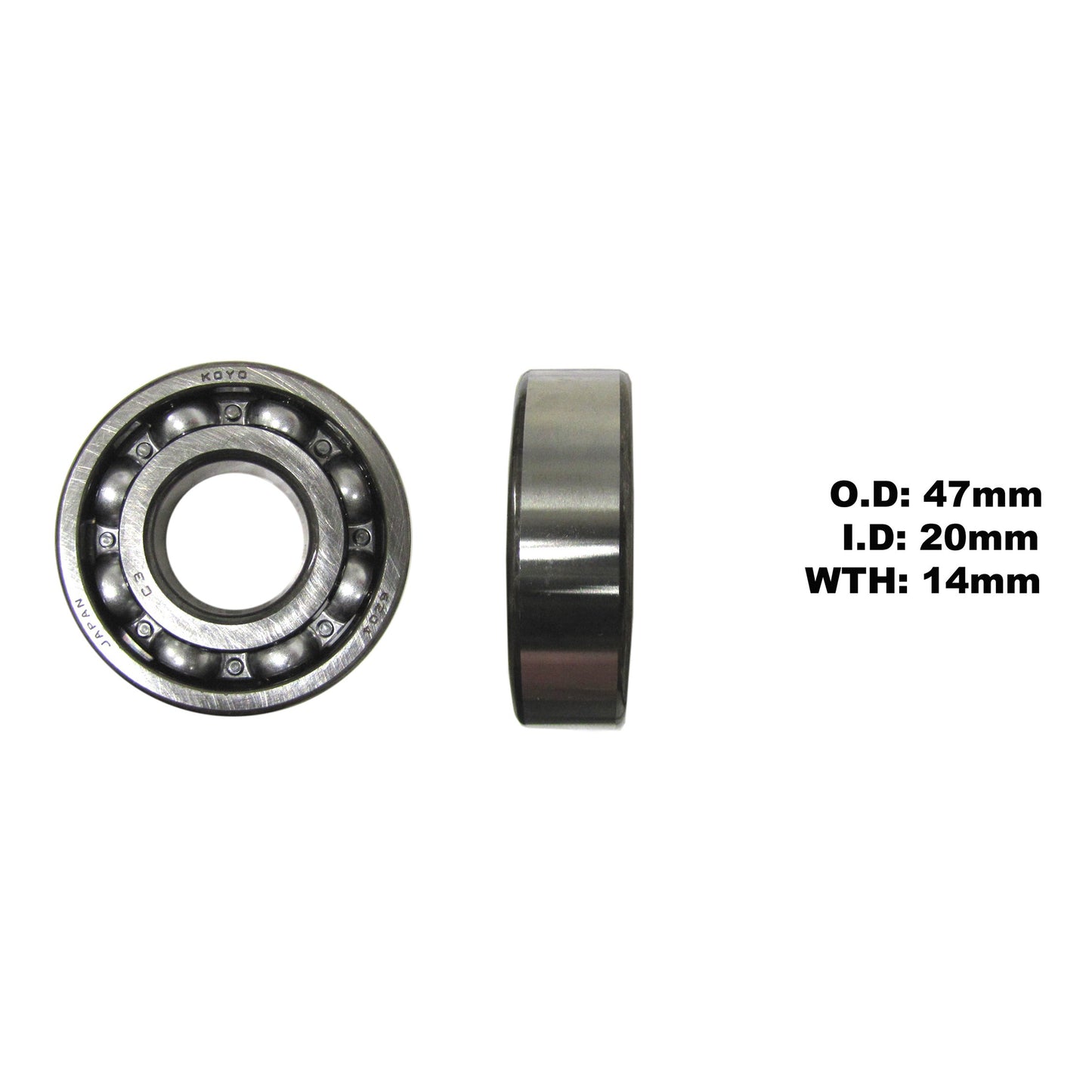 Koyo by JTEKT Bearing 6204