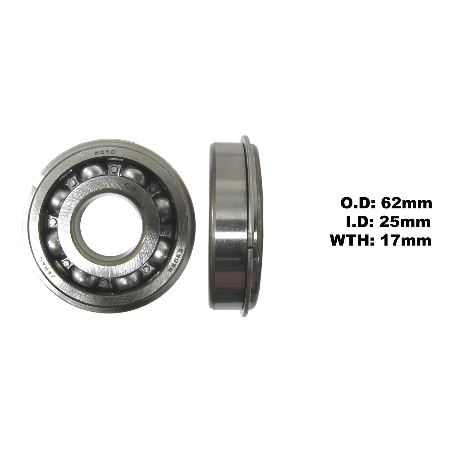 Koyo by JTEKT Bearing 6305NR