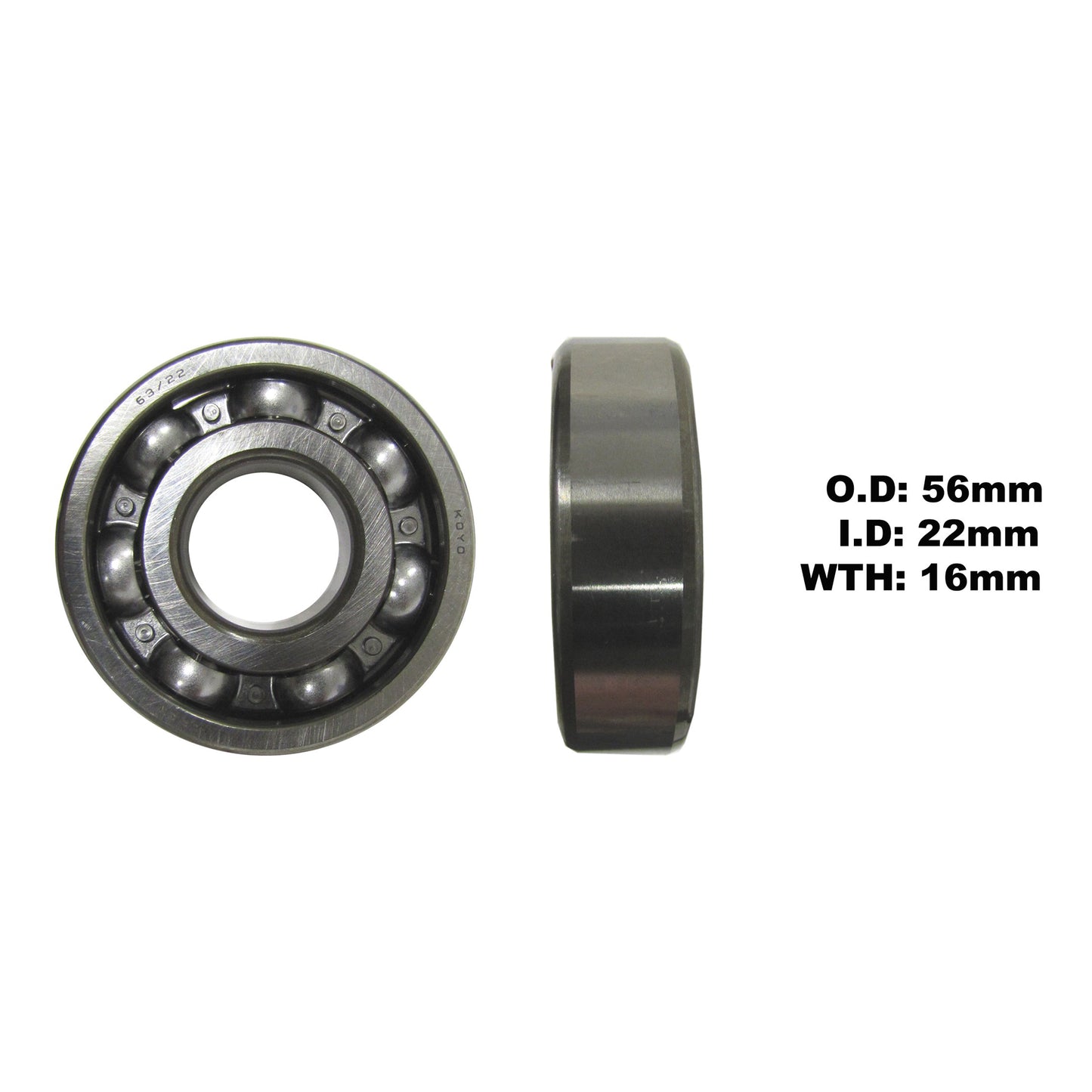 Koyo by JTEKT Bearing 63/22