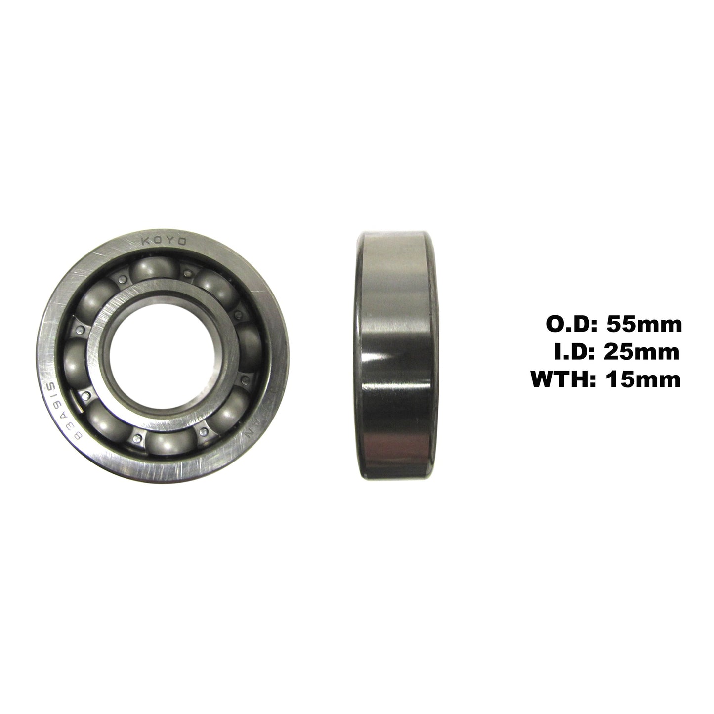 Koyo by JTEKT Bearing TZR125 L/H