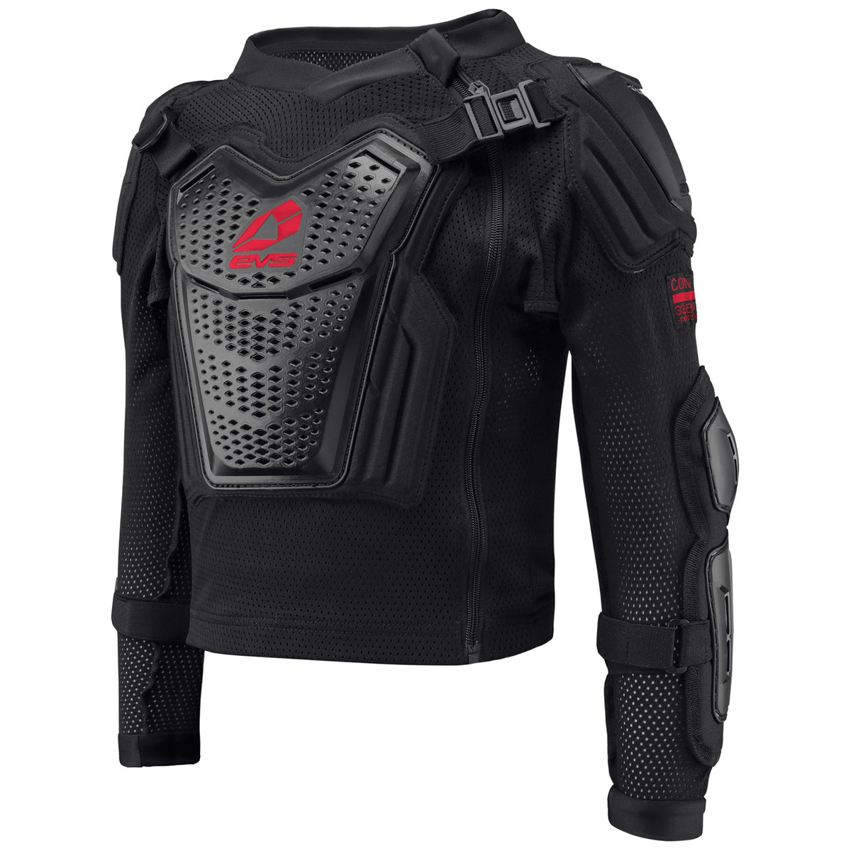 EVS Comp Suit Adult (Black/Red), Size Medium