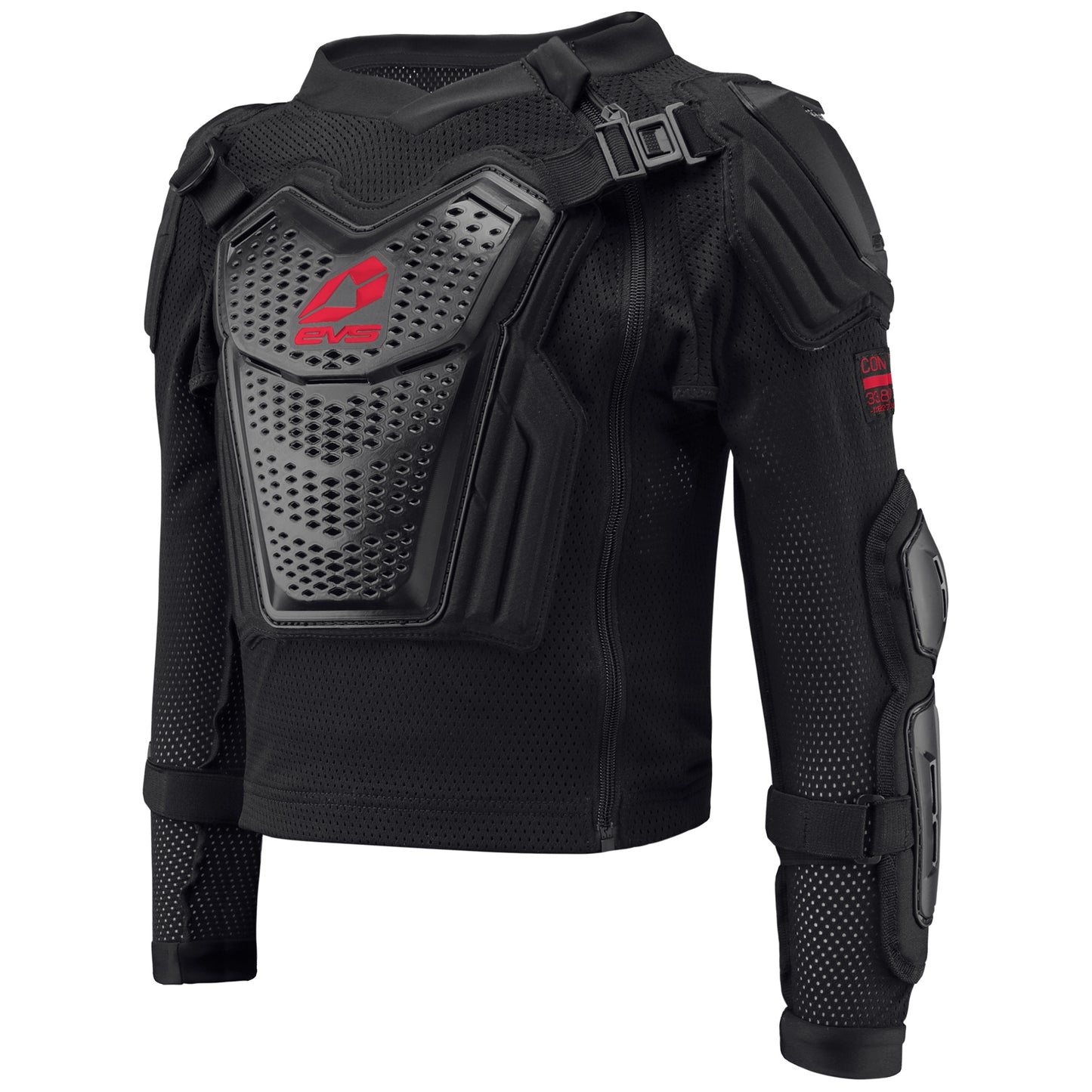 EVS Comp Suit Youth (Black/Red), Size Youth Medium