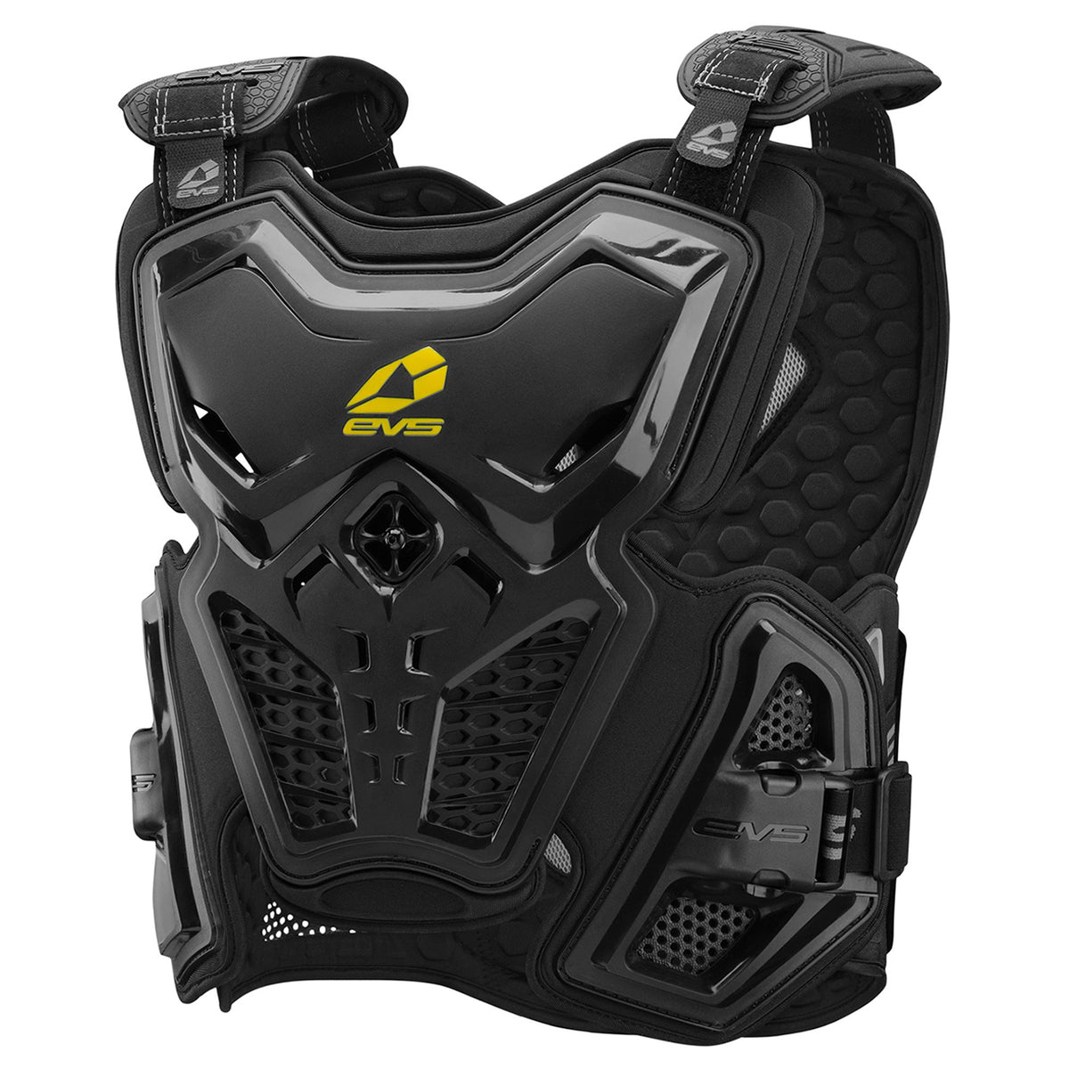 EVS F2 Roost Deflector (Black), Size Medium 34-63.5kg