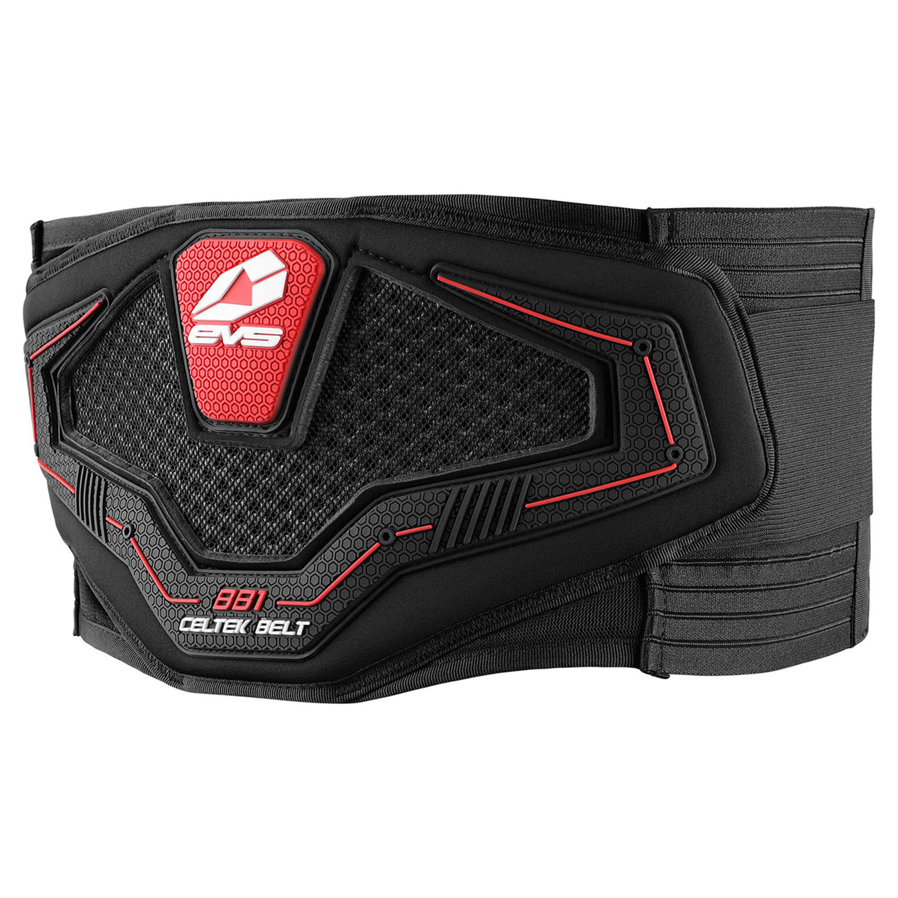 EVS Celtek 19 Kidney Belt Adult (Black), Size Small