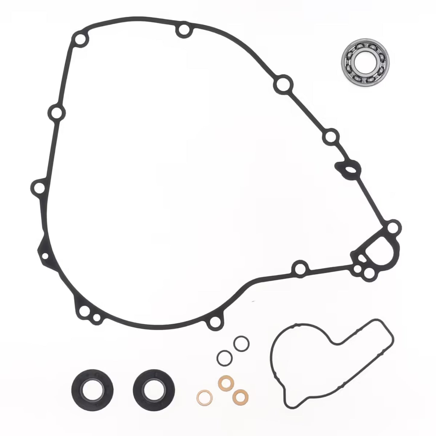 WATER PUMP GASKET KIT TRIUMPH TF 250 ATHENA P400468475001 WITH BEARINGS