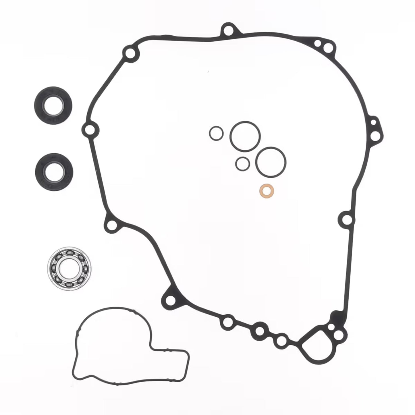 WATER PUMP GASKET KIT TRIUMPH TF 450 ATHENA P400468475002 WITH BEARINGS