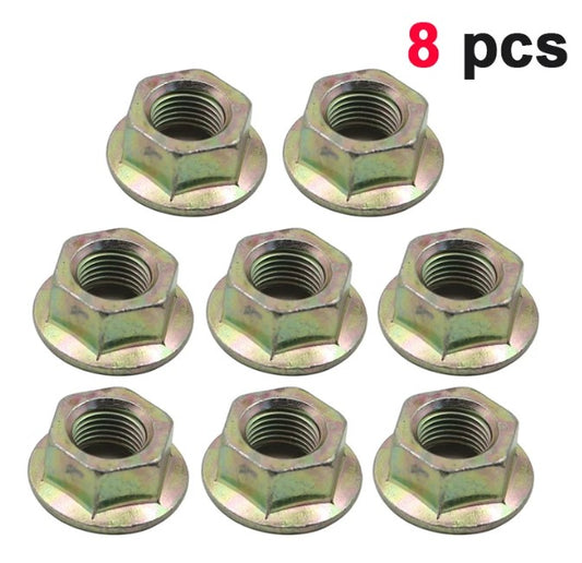 8Pcs FLANGED WHEEL NUTS POLARIS RANGER SPORTSMAN SCRAMBLER SPORT XPLORER TRAIL BOSS 7542459