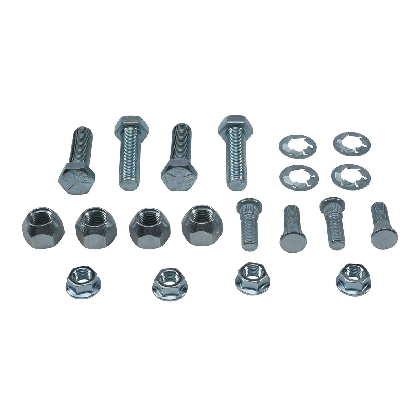 WHEEL NUTS & STUDS SET-4, ALLBALLS 85-1138, Polaris Magnum 325 4x4 HDS AA 01, Magnum 325 4x4 HDS FB 01, Magnum 500 4x4 01, Magnum 500 4x4 HDS AA