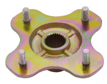 REAR AXLE WHEEL HUB 4*M10 115mm 27T YAMAHA YFM250 BIG BEAR YFM400 YFM350 2HR-25383-01-00