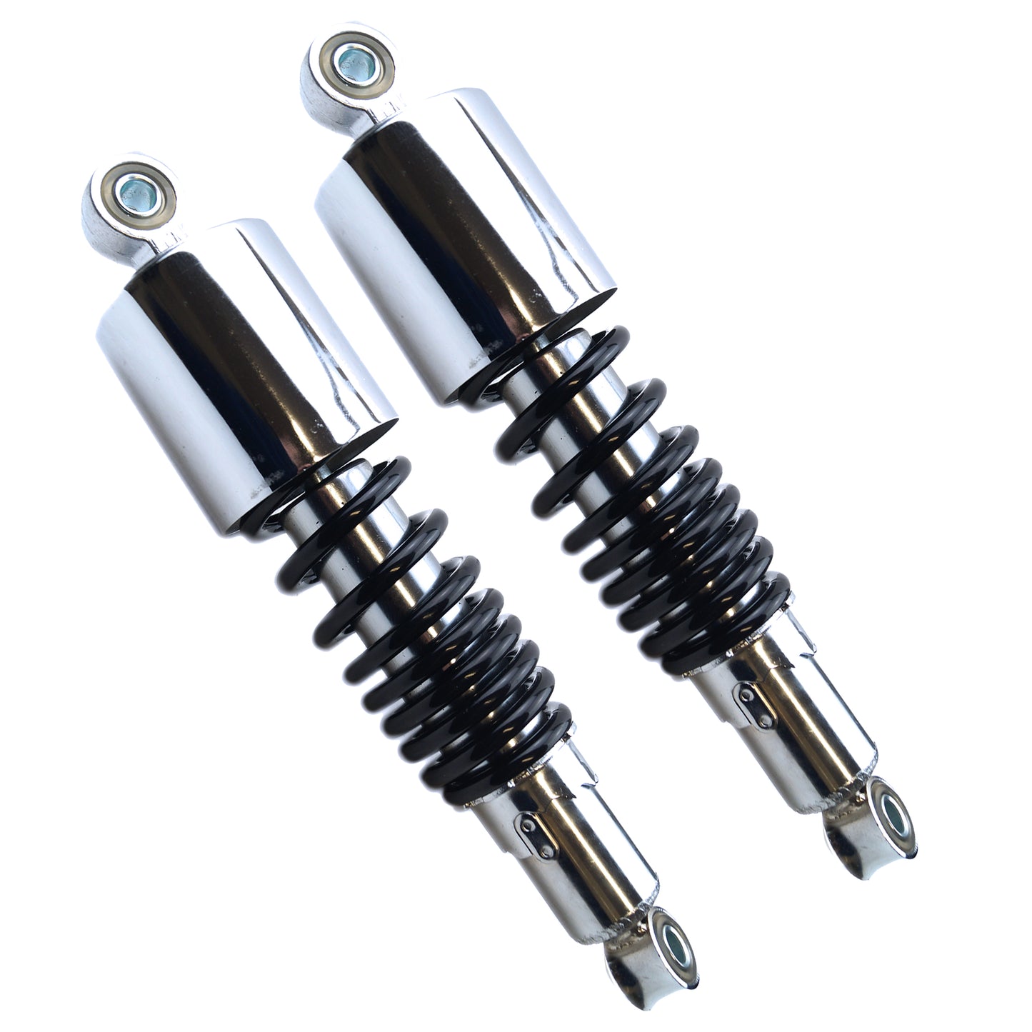 SHOCK ABSORBER PAIR 270MM, UNIVERSAL, CHROME