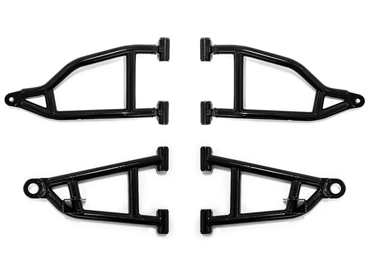 KAWASAKI MULE PRO 1.5" FORWARD HIGH CLEARANCE A-ARMS, SUPER ATV, AA-K-MULE-OHC-02, NO BALL JOINTS INCLUDED