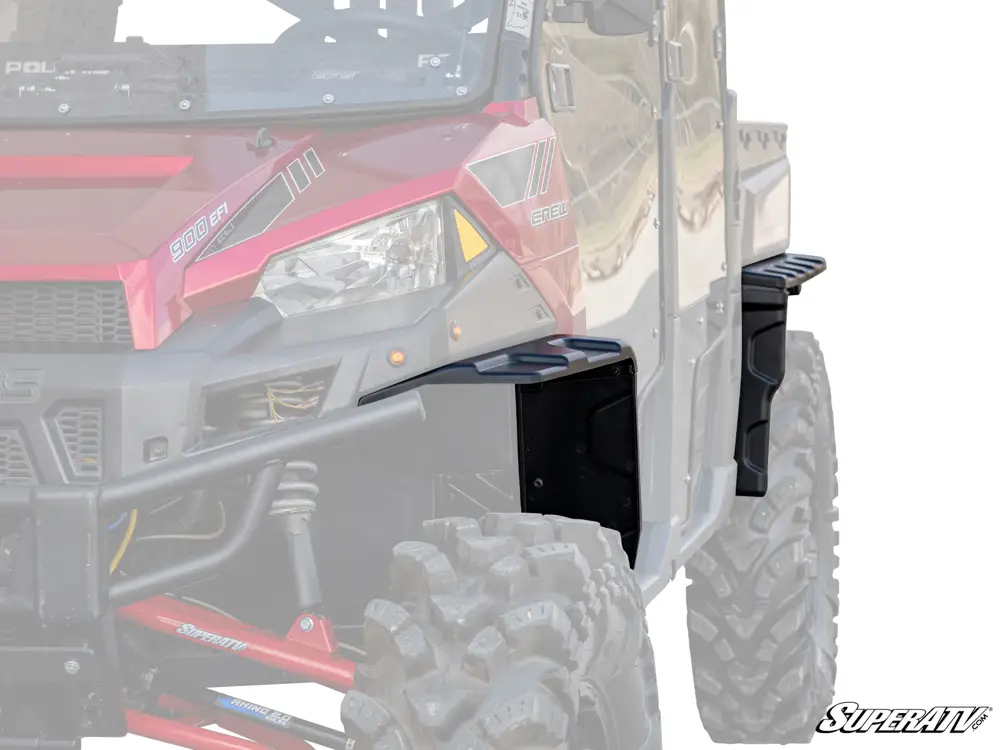 POLARIS XP 900 HD WHEEL ARCH FENDER FLARES MUD GUARDS, SUPER ATV FF-P-RAN900