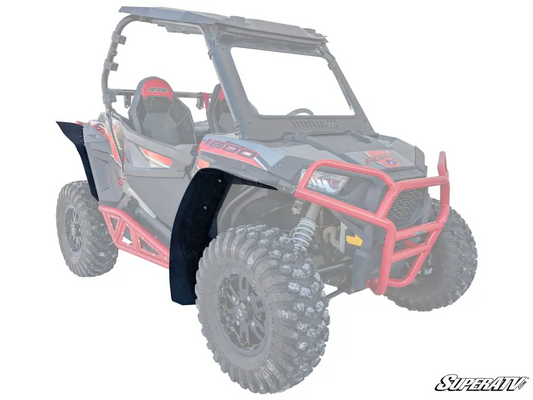 POLARIS RZR 900 LOW PROFILE WHEEL ARCH FENDER FLARES MUD GUARDS, SUPER ATV FF-P-RZR900