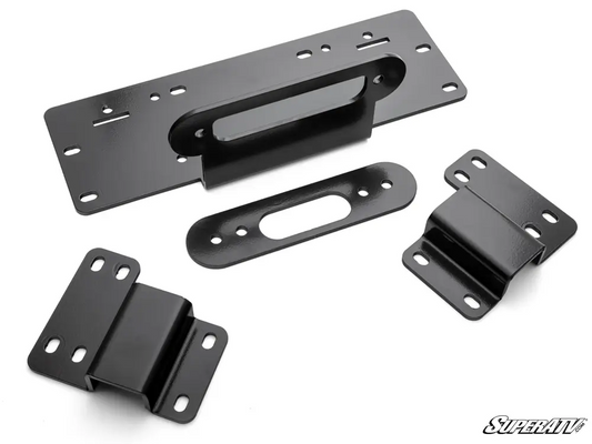 HONDA 500/520 PIONEER WINCH MOUNT PLATE, SUPERATV WM-H-PIO520-01