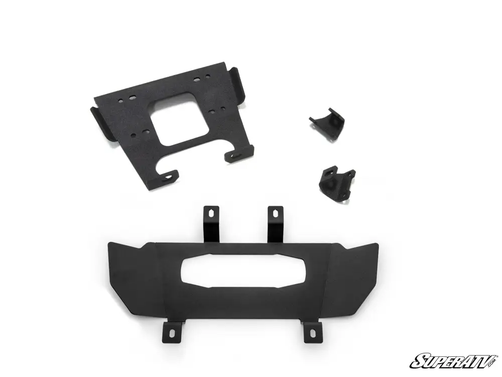 POLARIS RZR XP 1000/TURBO WINCH MOUNT PLATE, SUPERATV WM-P-RZR1K-00