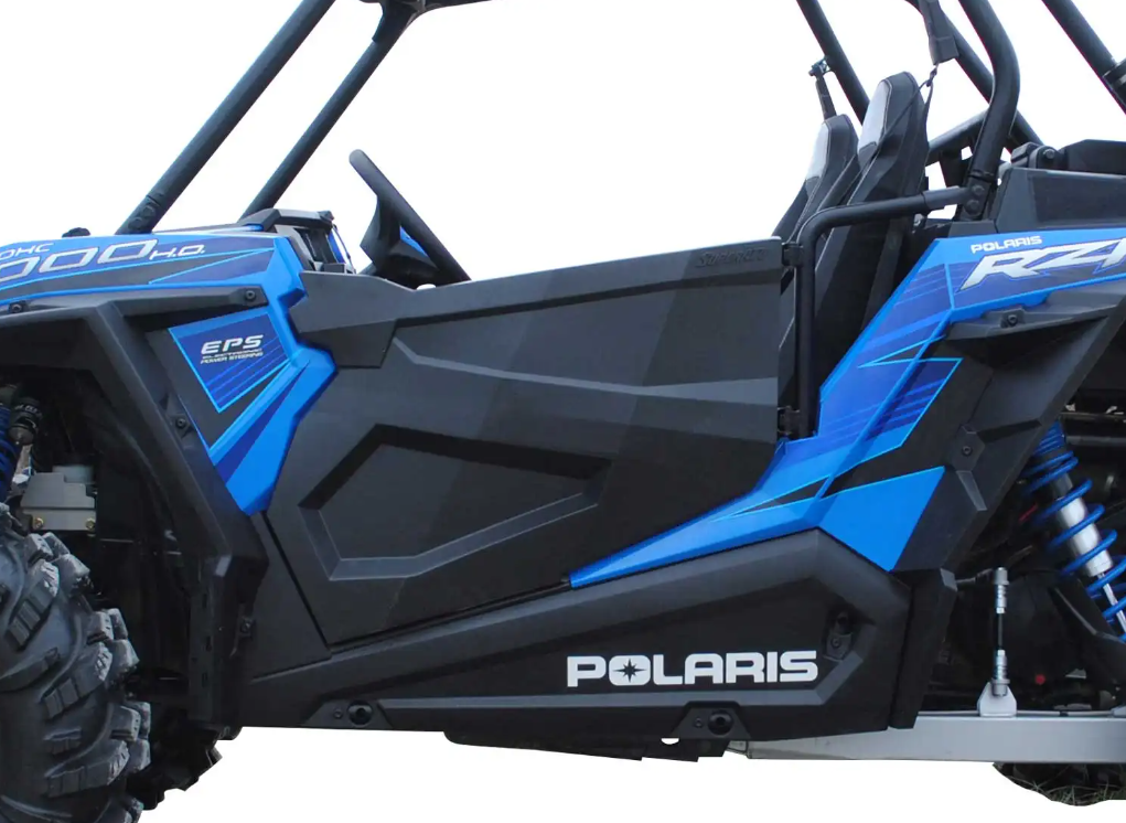 POLARIS RZR PLASTIC DOORS & REAR PANELS, SUPER ATV DOOR-P-RZRXP-1K-K1