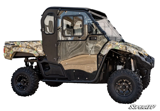 YAMAHA VIKING CAB ENCLOSURE DOORS CLEAR, SUPER ATV DOOR-Y-VIK-001-72