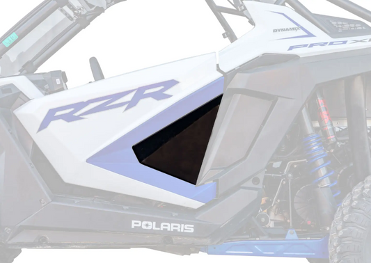 POLARIS PRO R TURBO R ALUMINIUM DOOR INSERTS, SUPER ATV DOOR-P-PROXP-01