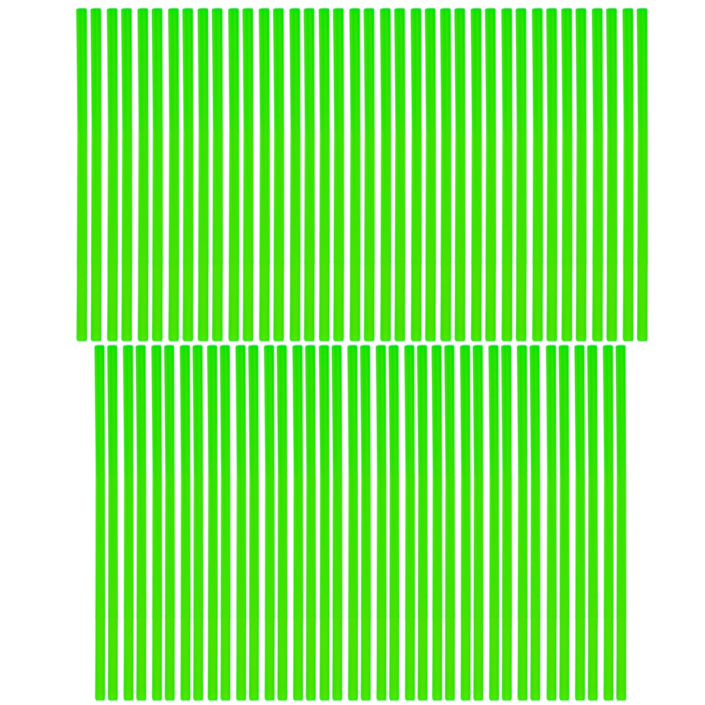 SPOKE SKIN SET 8.5" & 7.5" GRE, SS-101, 76 PCS, GREEN