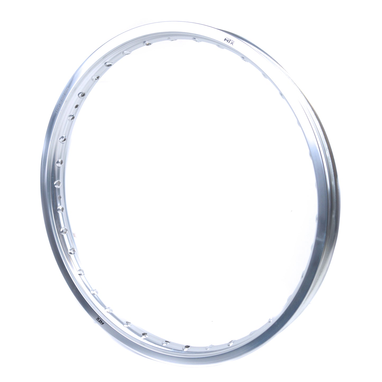 RIM 160 x 21 36H MTX MOTO ALLOY RIM SILVER